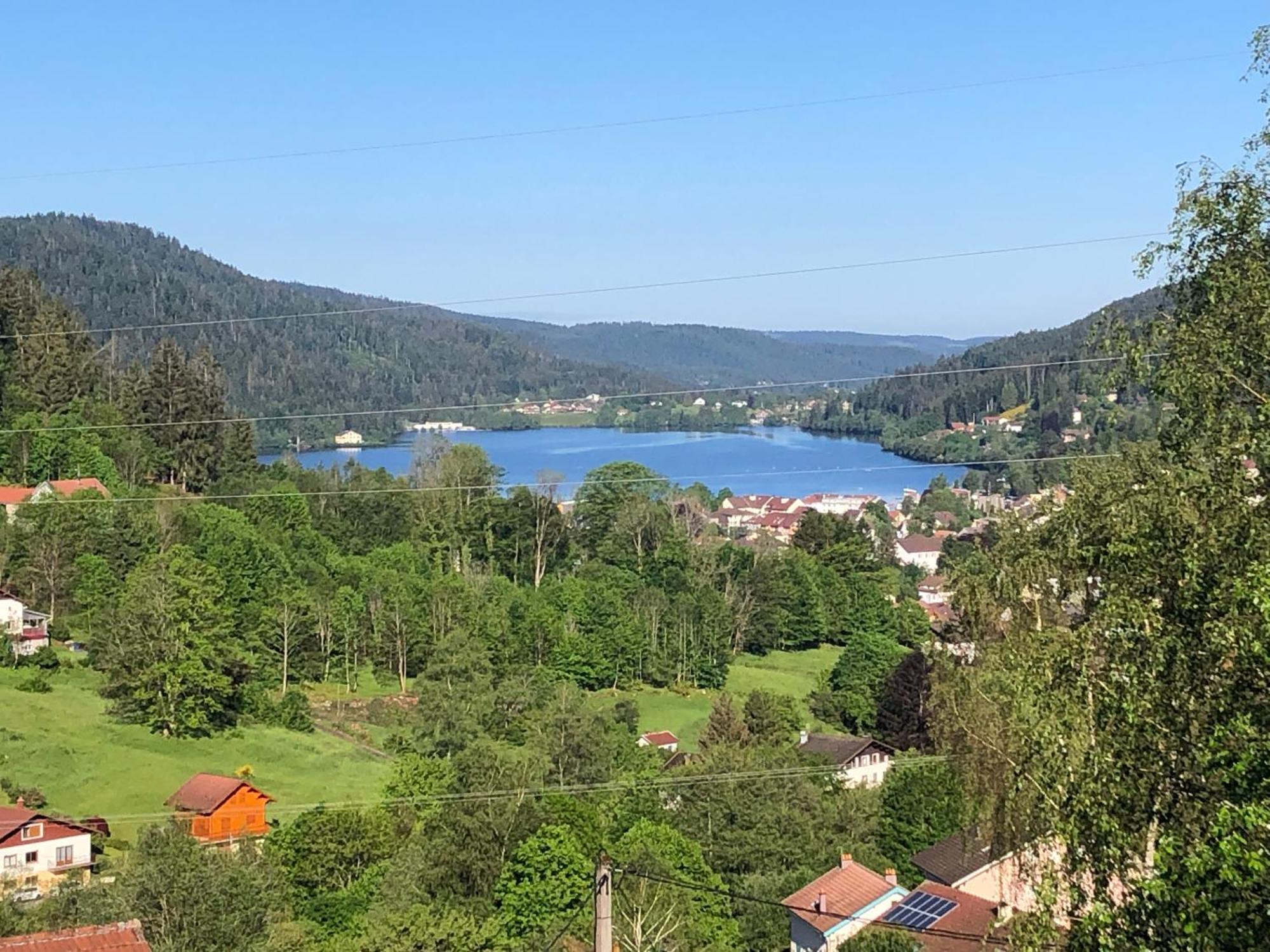 F3 Superbe Vue Lac, Grand Balcon, Ambiance Nature Gérardmer Buitenkant foto